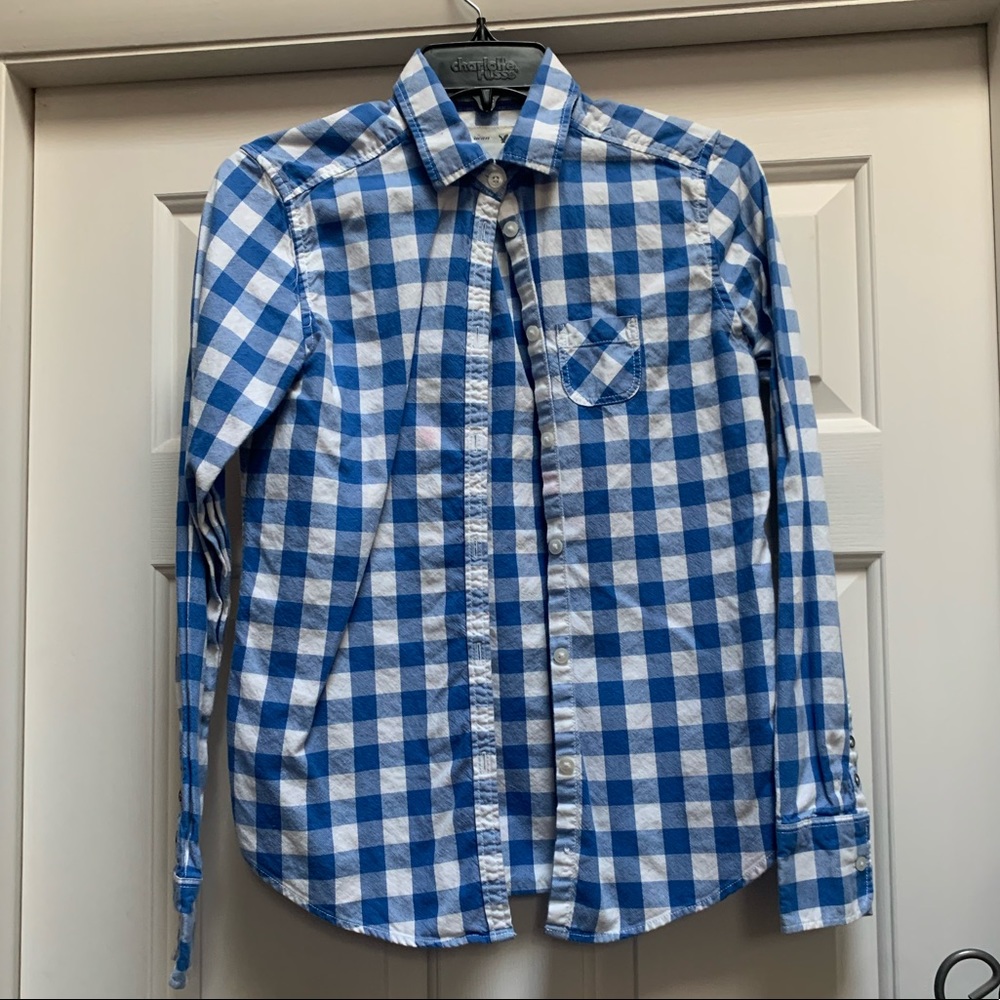 American Eagle Women’s cotton button up